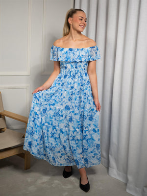 Hale Bob Estelle Dress Blue