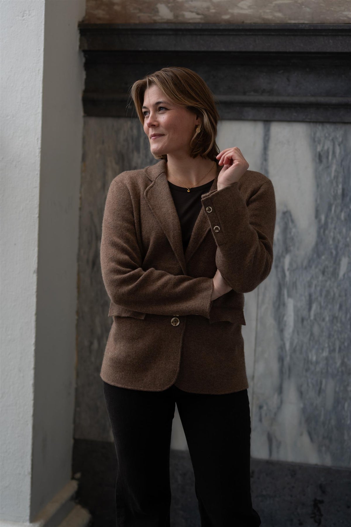 Vivian Veste Cafe Au Lait
