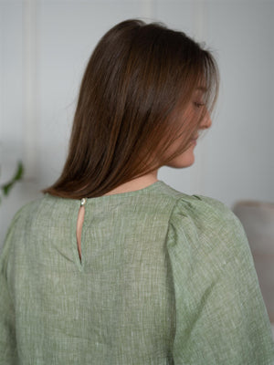 Carmen Blouse, Puff Sleeve