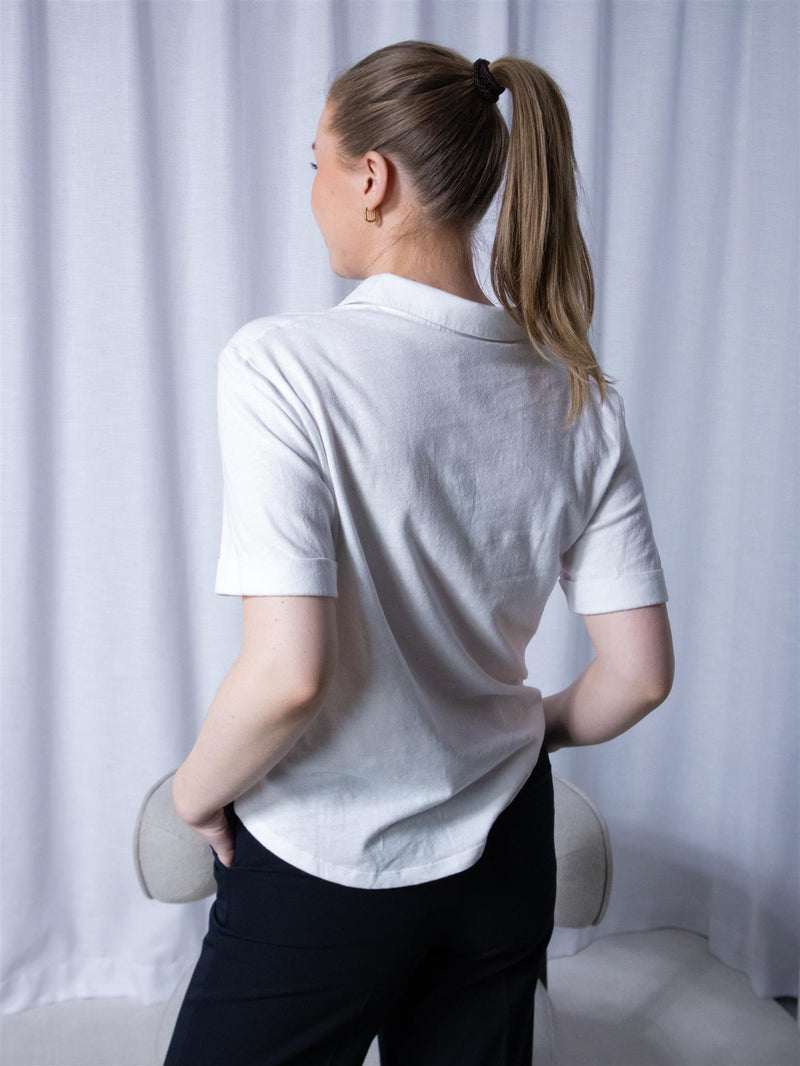 Mos Mosh Aila SS Jersey Shirt White