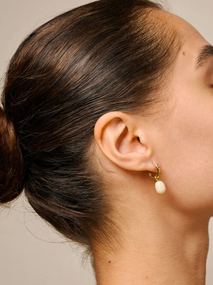 Enamel Significant Hoops