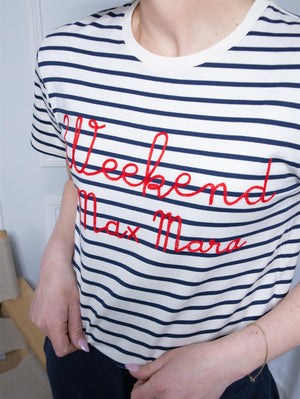 Max Mara Olga Navy Logo