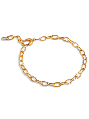 Enamel Medium Charm Bracelet