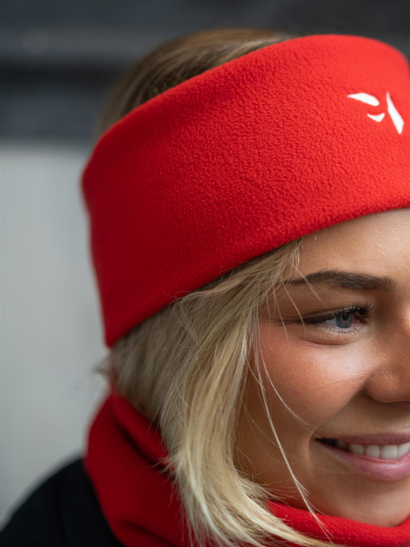 Kibo Classic Headband Red