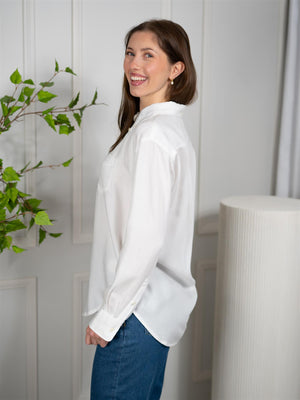 Gant Rel Indigo Shirt White