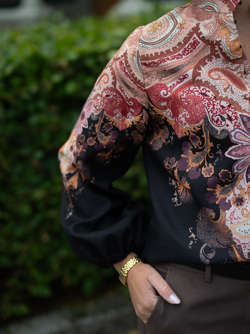 Choklate Paris Frime Blouse Black