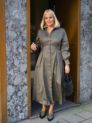Camilla Pihl Leandra Dress Army
