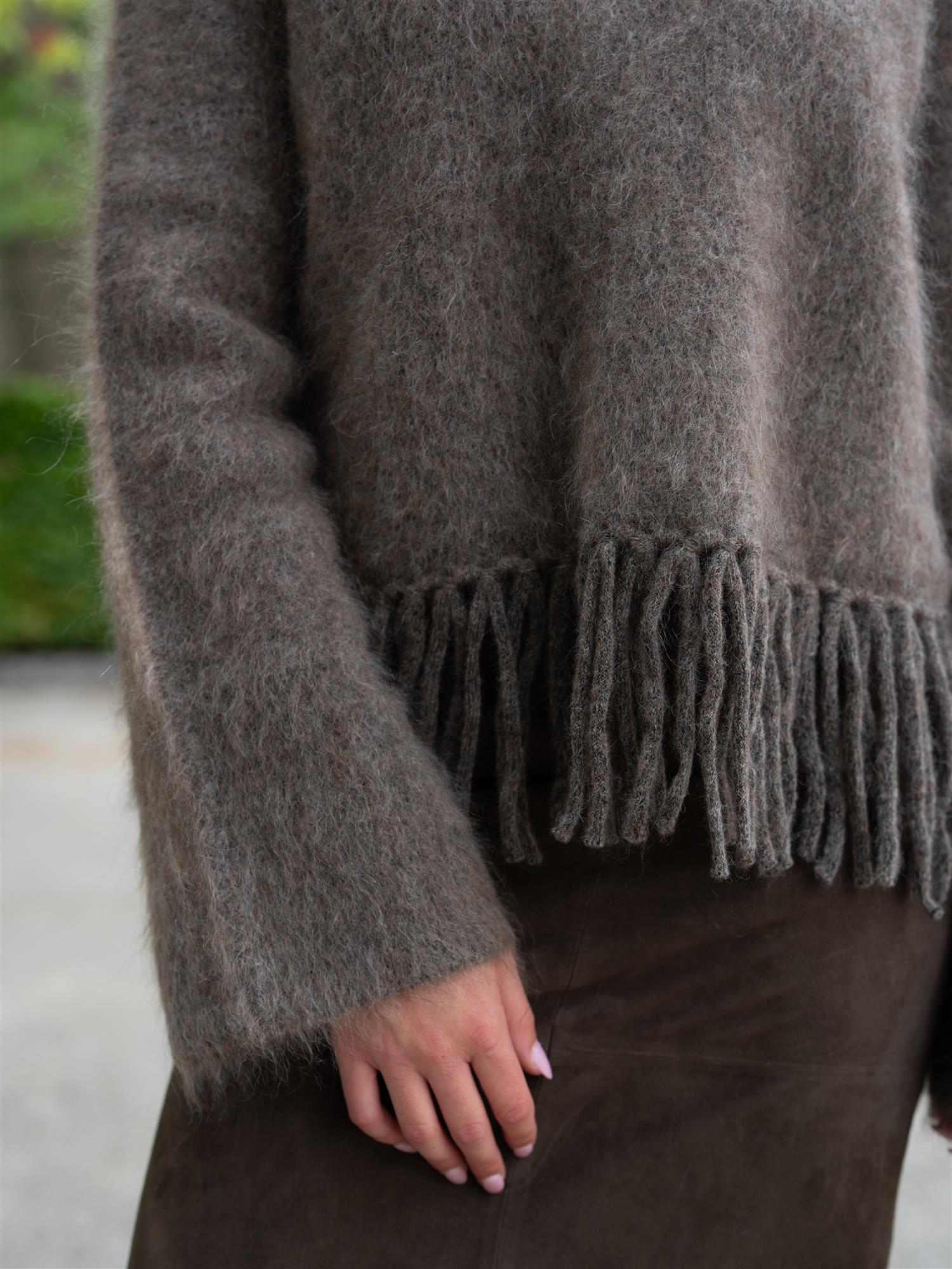 Milena Chunky Sweater Brown