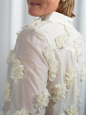 ONE and OTHER Mina Shirt Winter White