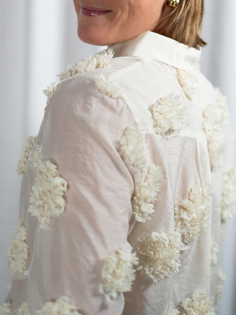 ONE and OTHER Mina Shirt Winter White