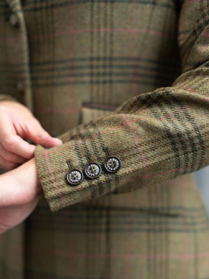Barbour Carlby Tailored Jacket Dark Moss