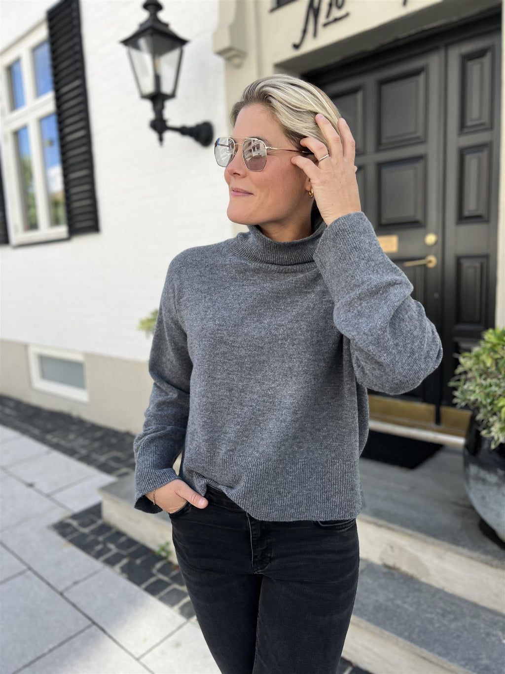 Camilla Pihl Abigail Knit Dark Grey