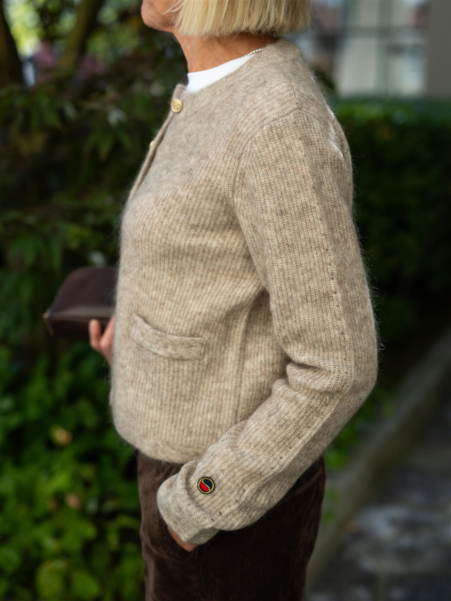 Sienna Rib Cardigan Melange