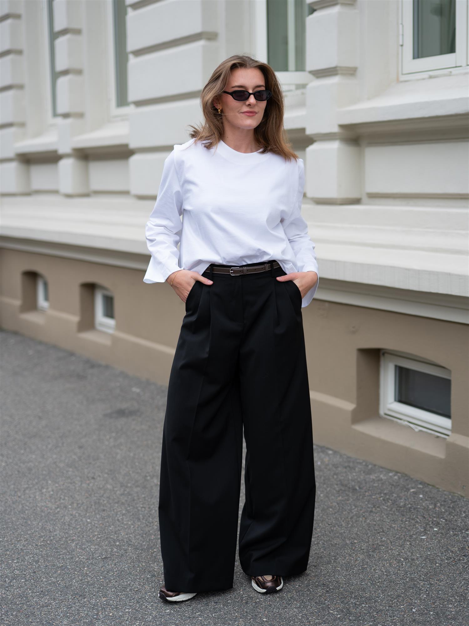Stylein Joyce Long Sleeve Top White
