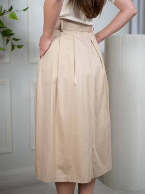 Sand Mana Skirt Beige