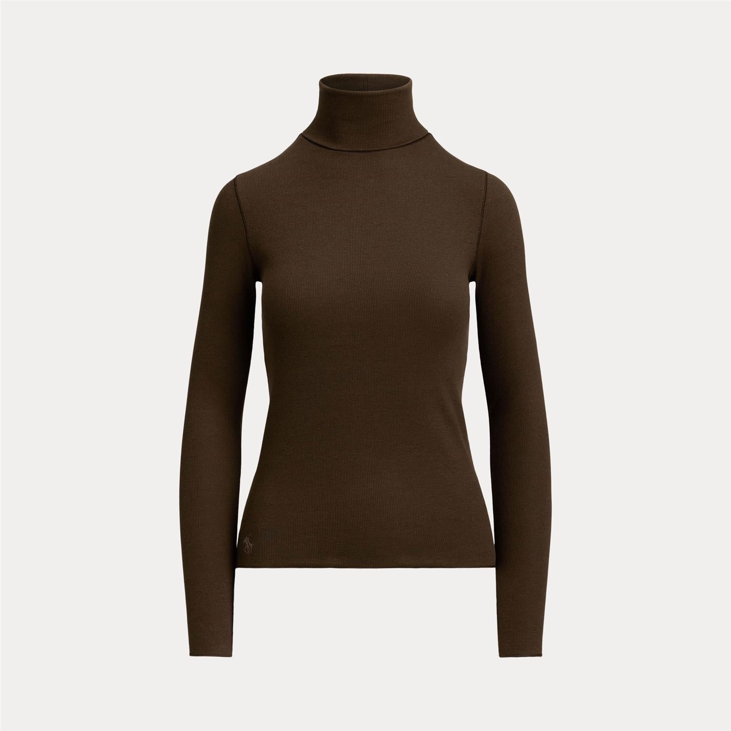 Knit-Pullover Dark Brown