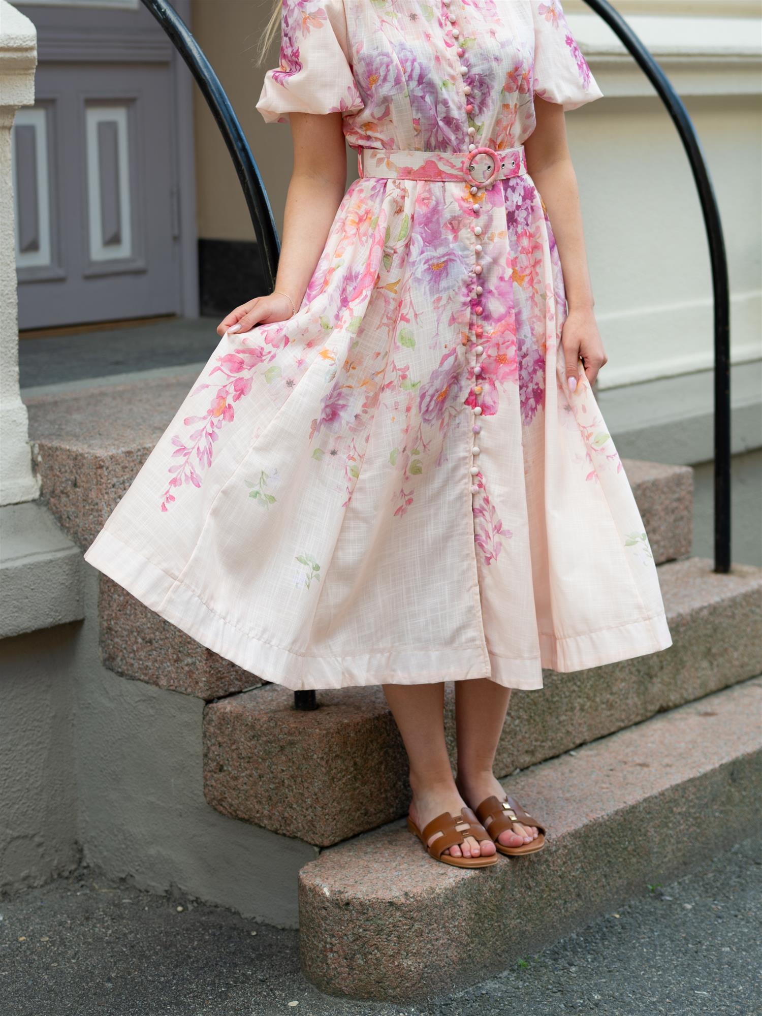 From Paris With Love Pia Dress Pink
