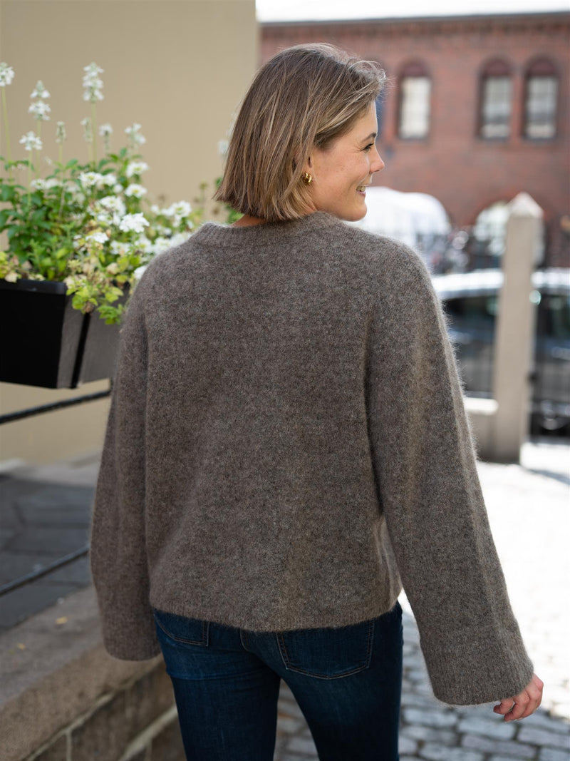 Stylein Niclas Short Sweater Brown