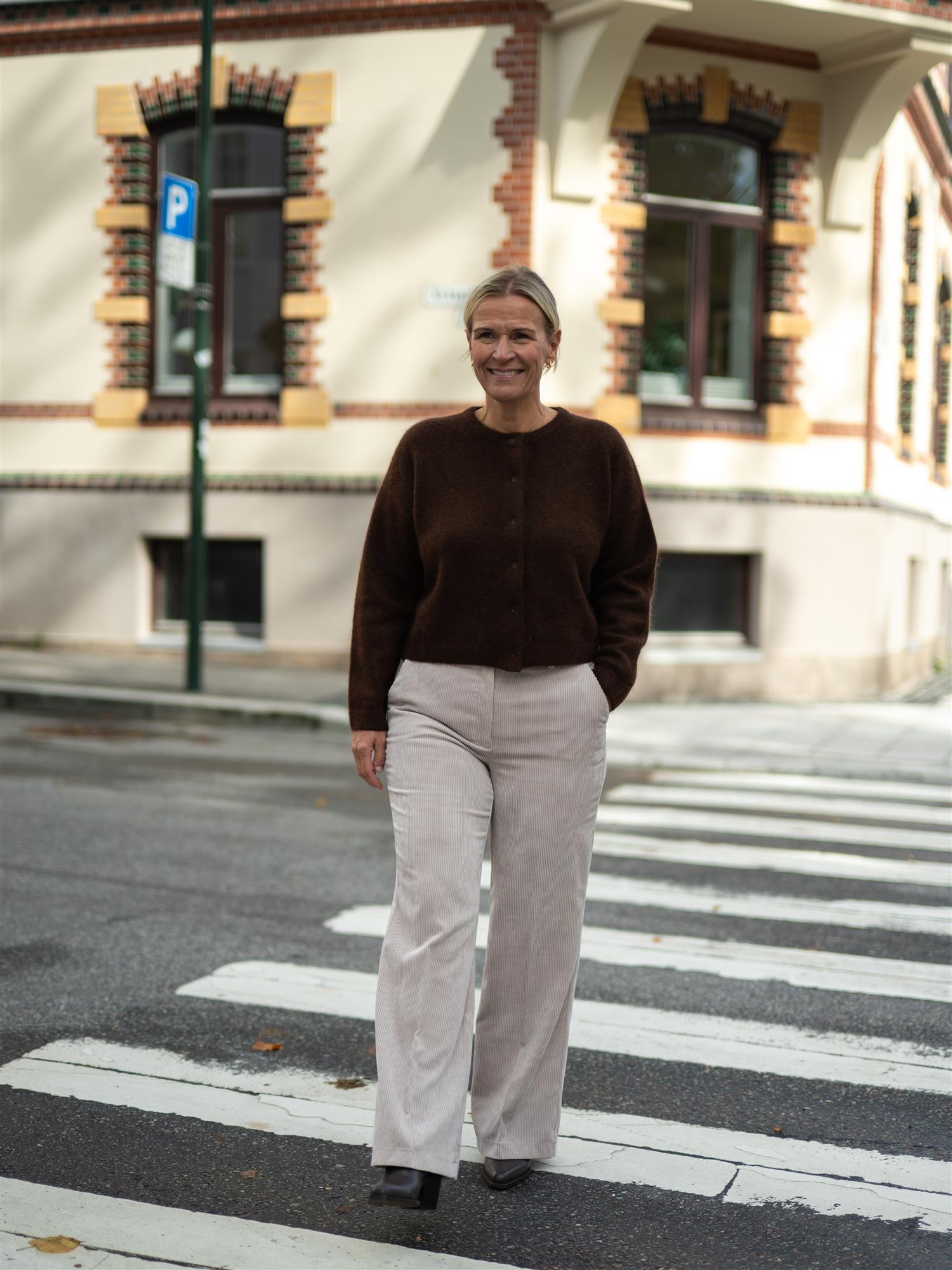 ONE and OTHER Toni Cardigan Espresso