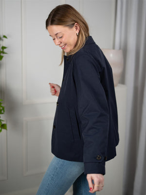 Gant Short Cotton Blend Car Coat