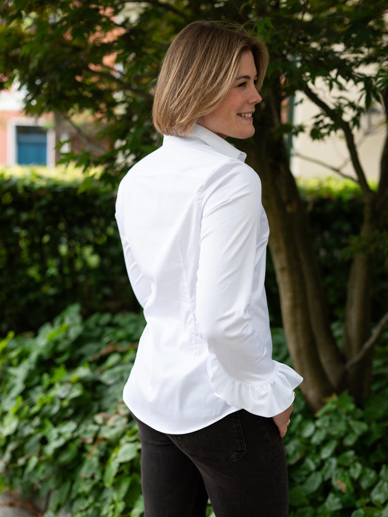 Stenströms Karola Shirt White