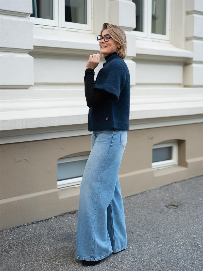 Busnel Vilanie Cardigan Darkblue Melange