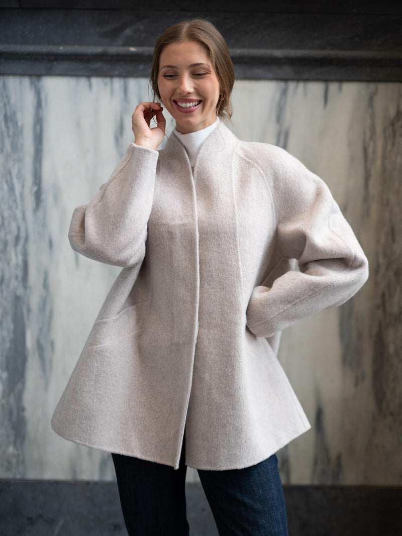Camilla Pihl Magaret Jacket Greige Melange