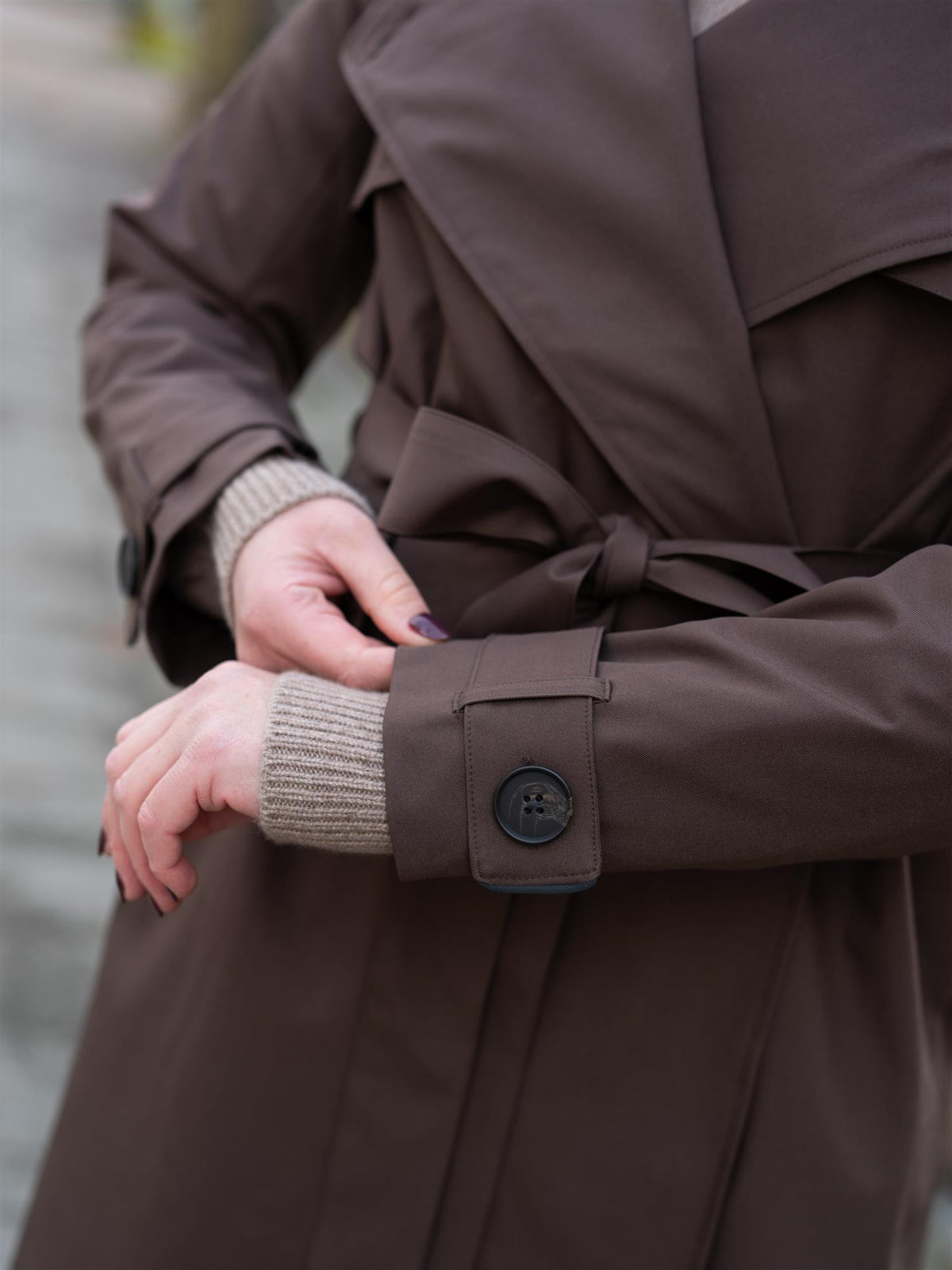 Yr'en Coat Brown
