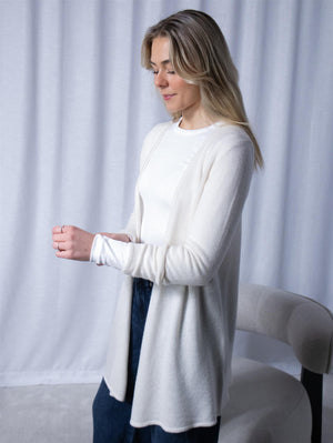 Dear Dharma Breeze Cardi Creme