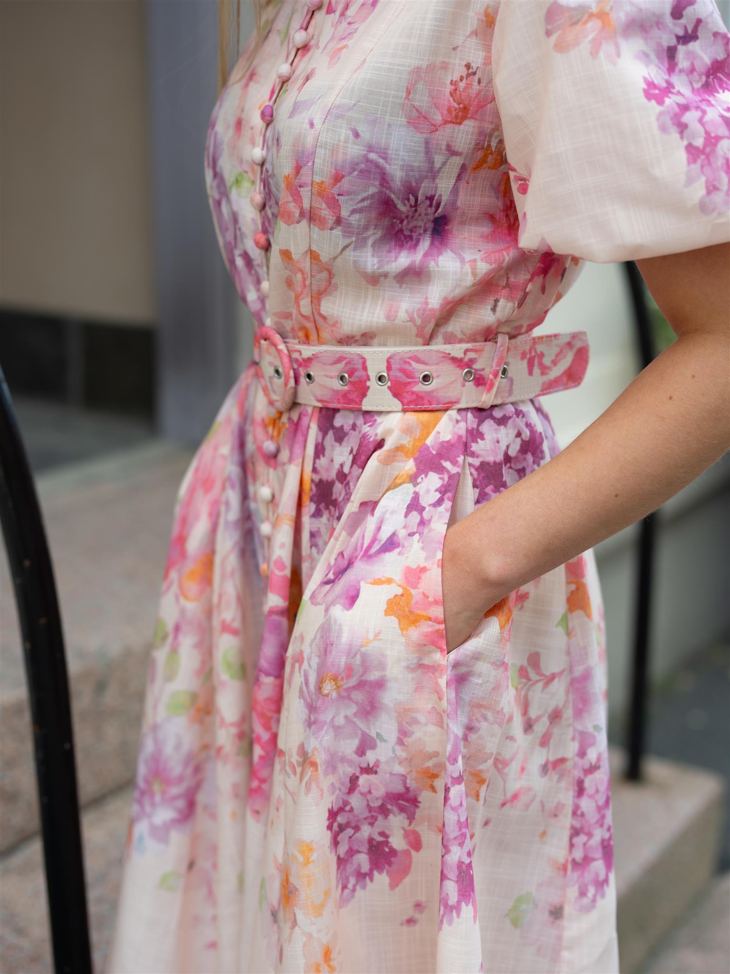 From Paris With Love Pia Dress Pink