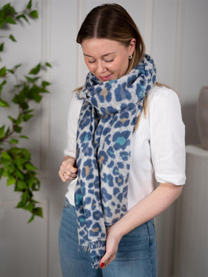 Mala Alisha Scarf Simba Blue