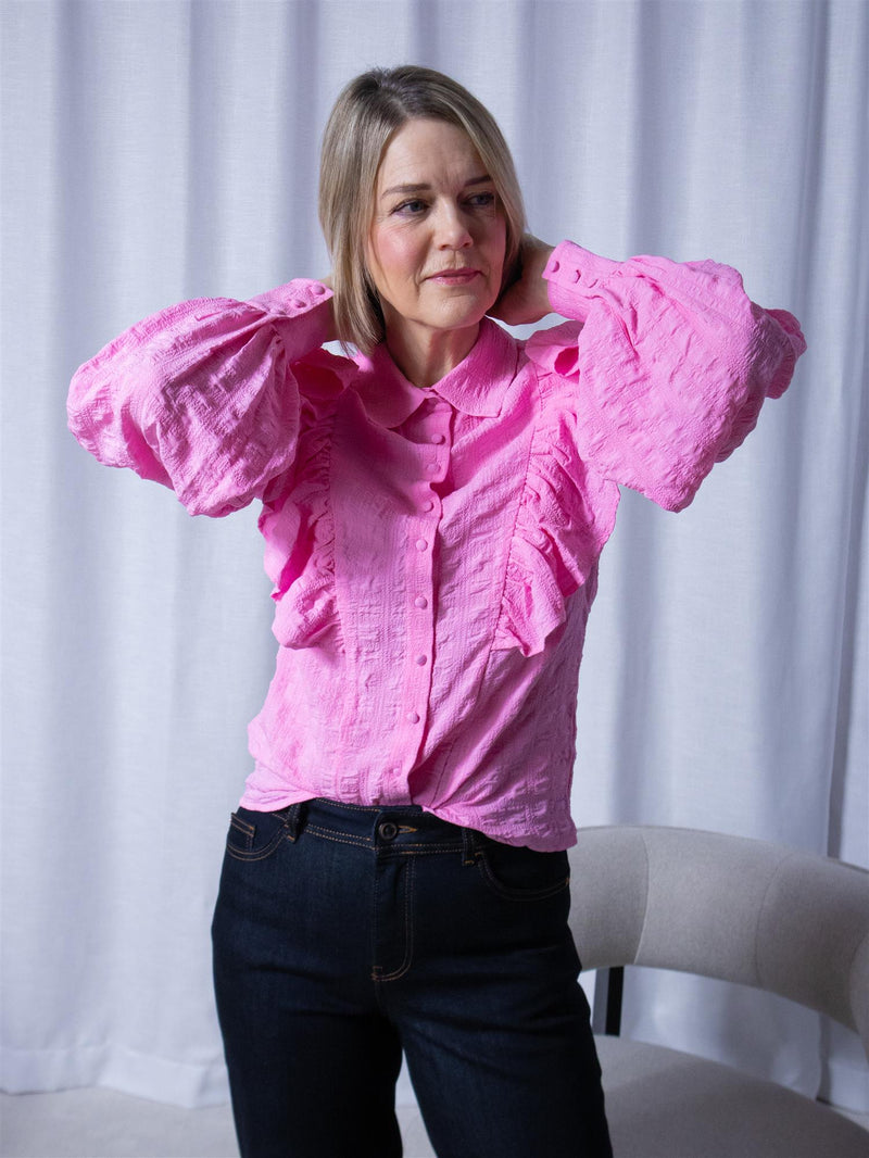 Janne Formoe Tarommetblusen Rosa