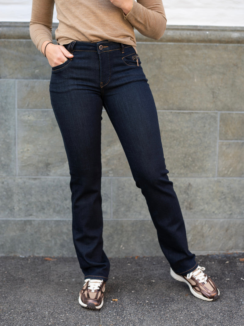 Mos Mosh Carla Naomi Deluxe Jeans Dark Blue