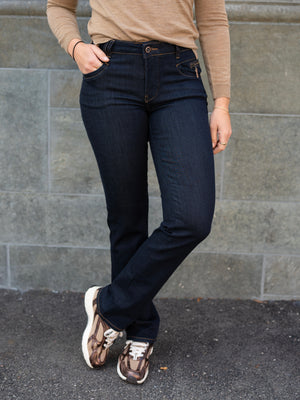 Mos Mosh Carla Naomi Deluxe Jeans Dark Blue