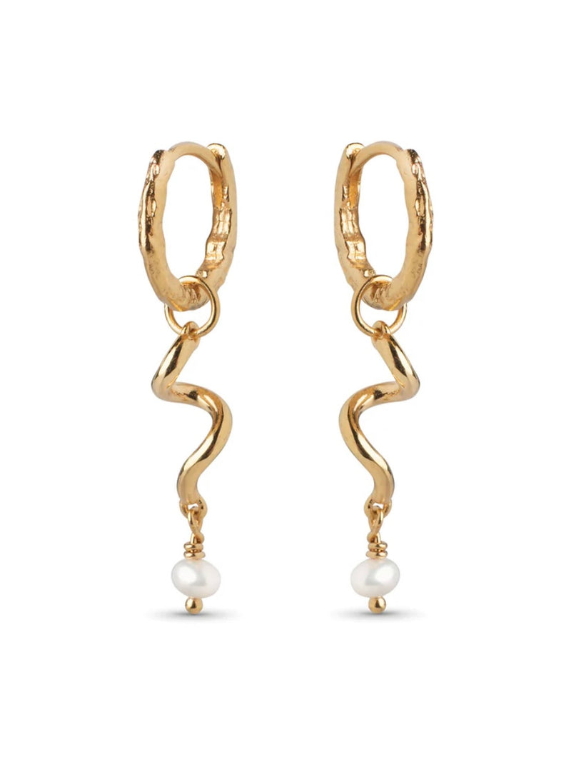 Enamel Hoops Twist