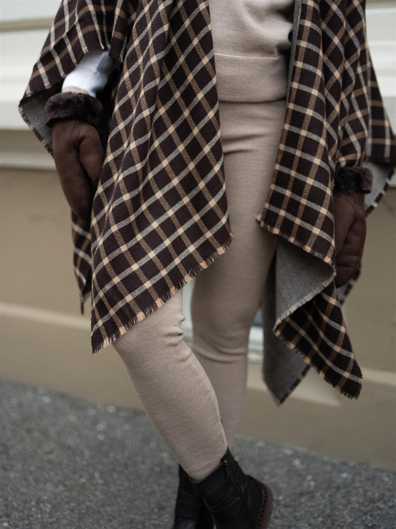 Ella&il Emilie Merino Pant Beige Melange