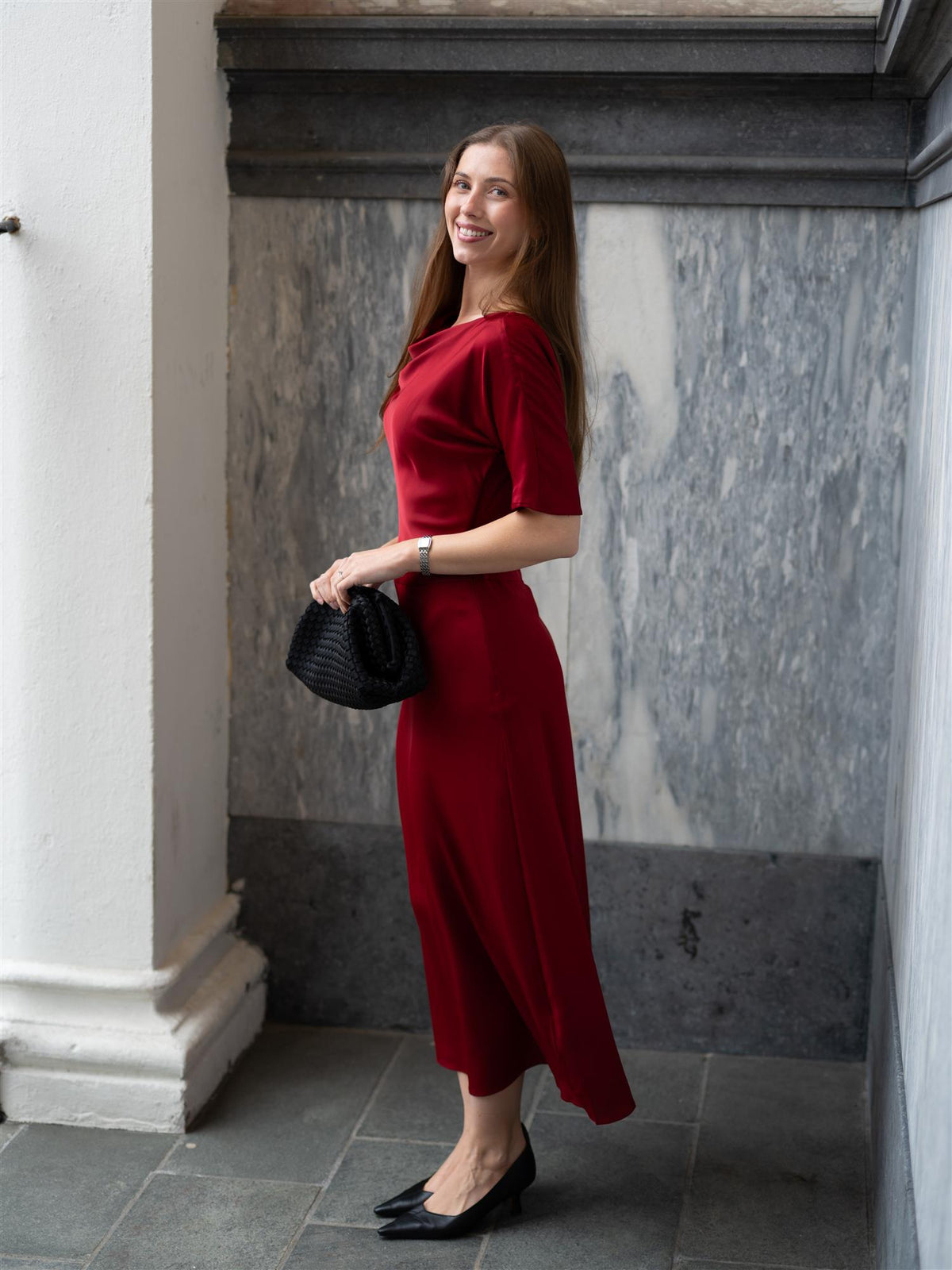 Jessa Dress Red