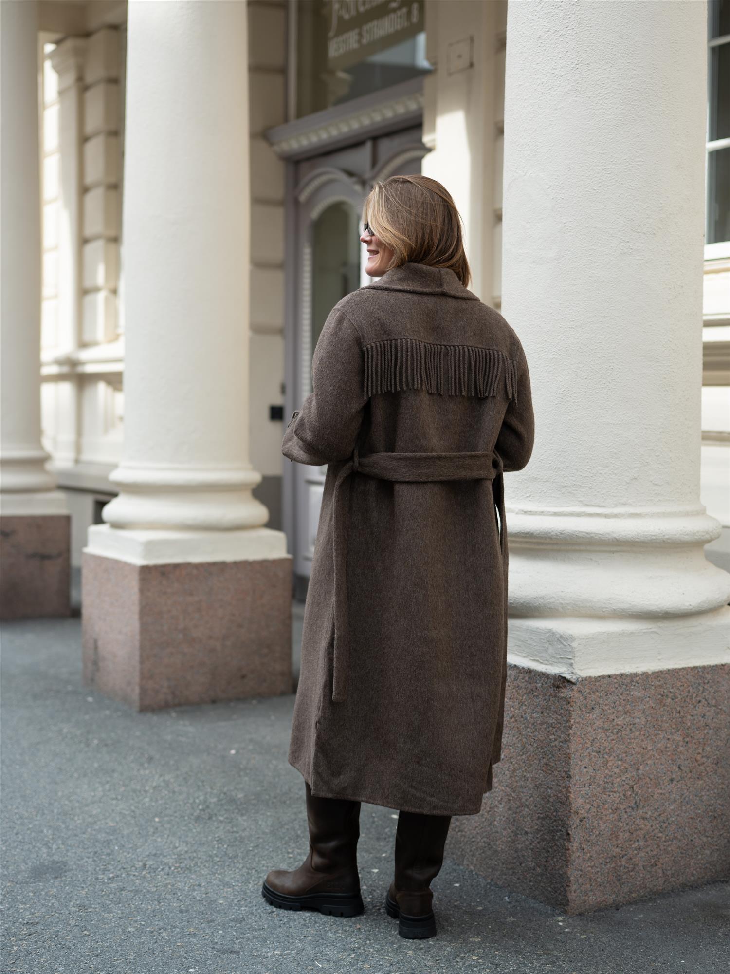 Heidi Coat Dark Brown