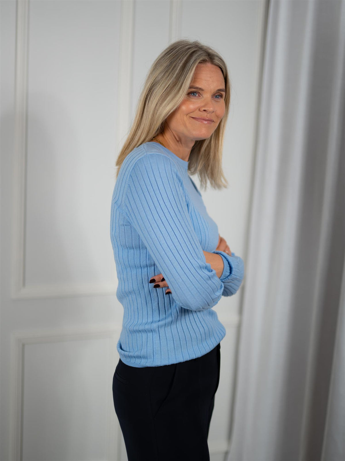 Henny Sweater Ice Blue