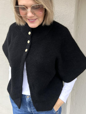 Busnel Vilanie Cardigan Black