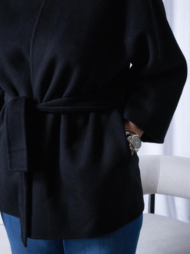 Christian Aks Akiko Wool Jacket Black