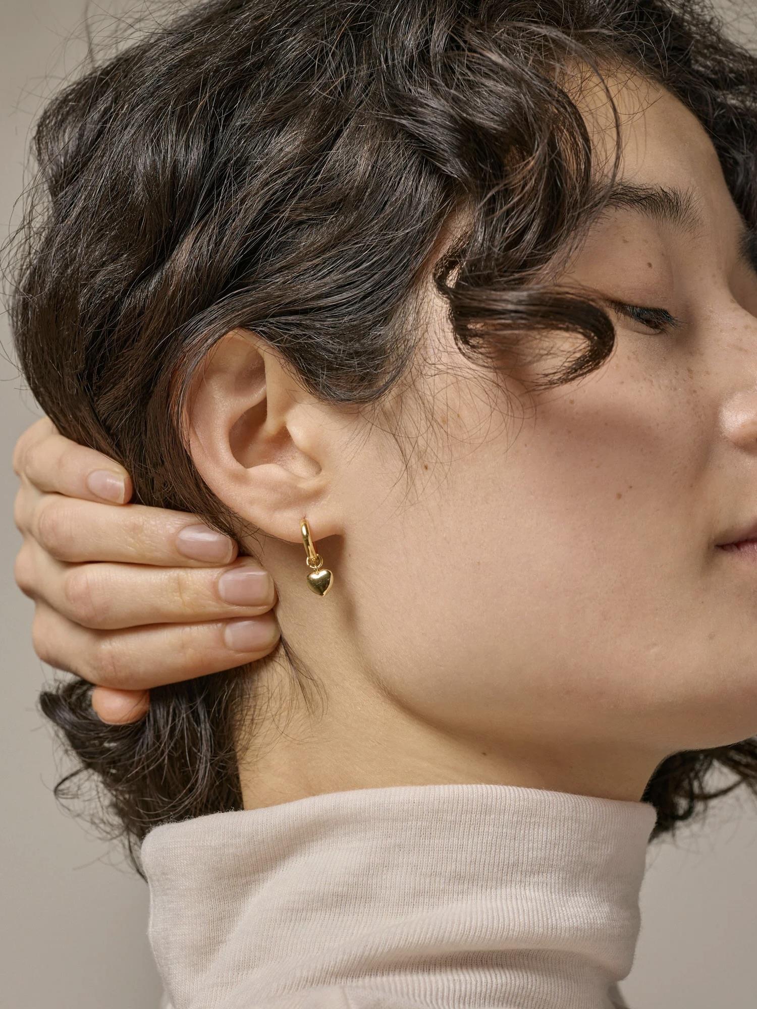 Enamel Hoops Amore