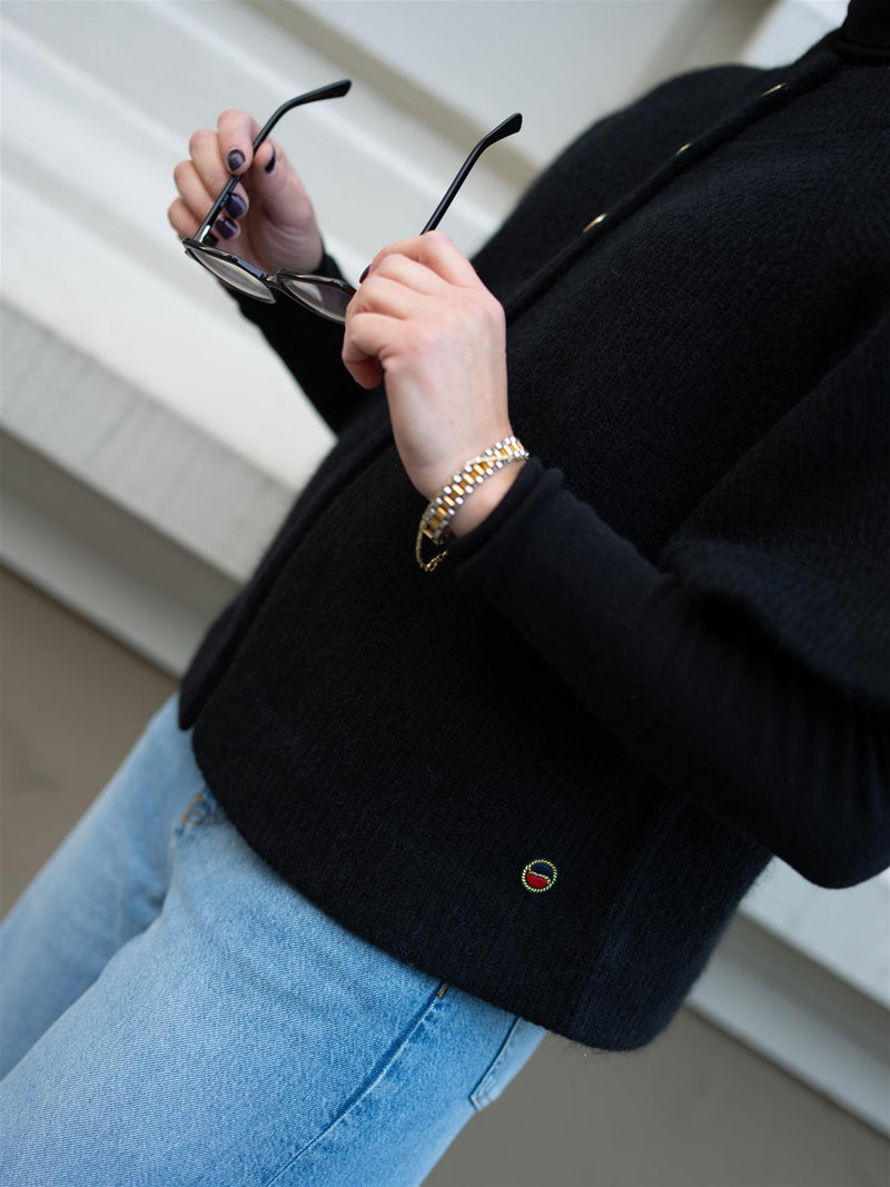 Busnel Vilanie Cardigan Black