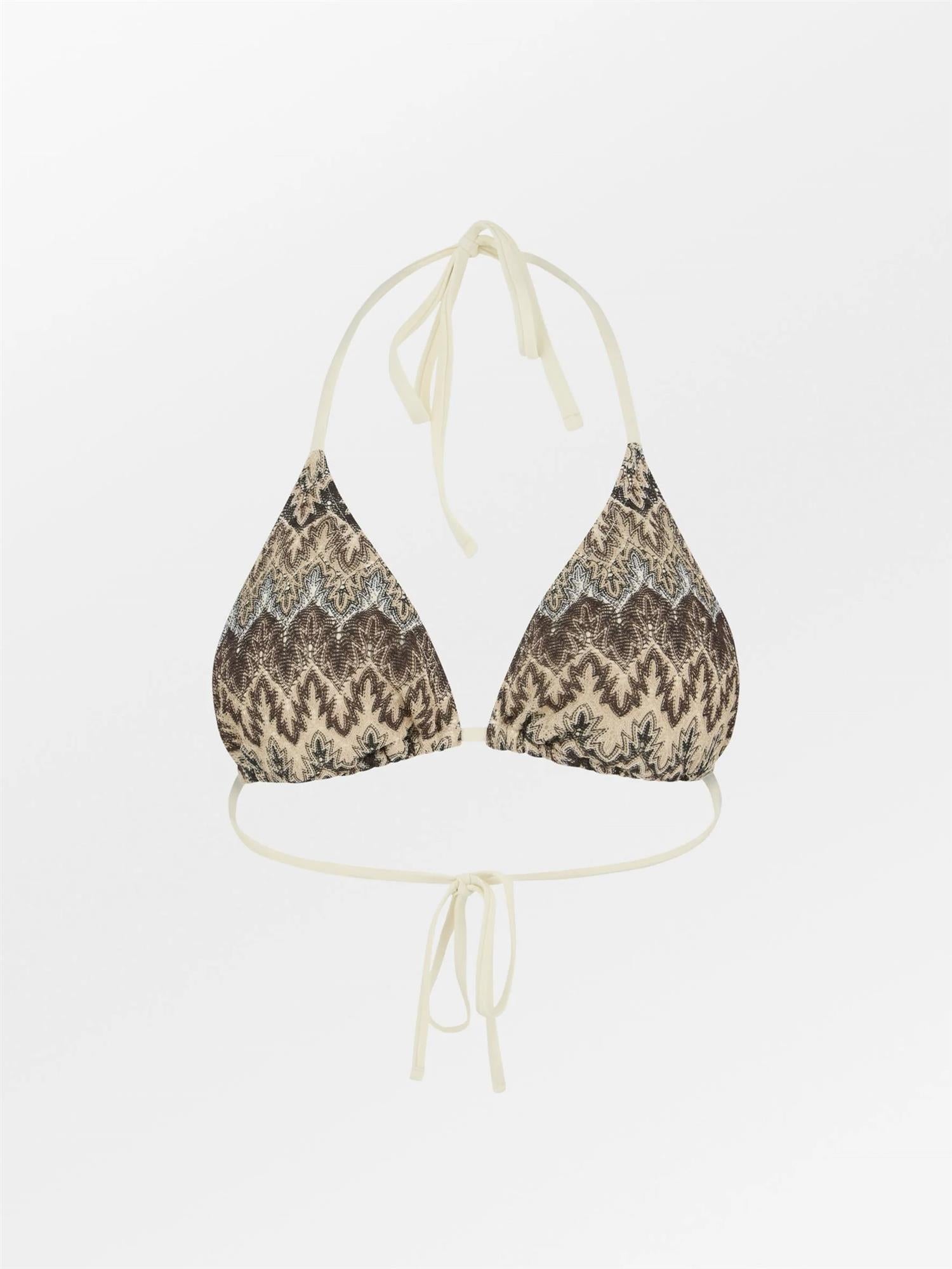Amber Bel Bikini Top Mocha Brown