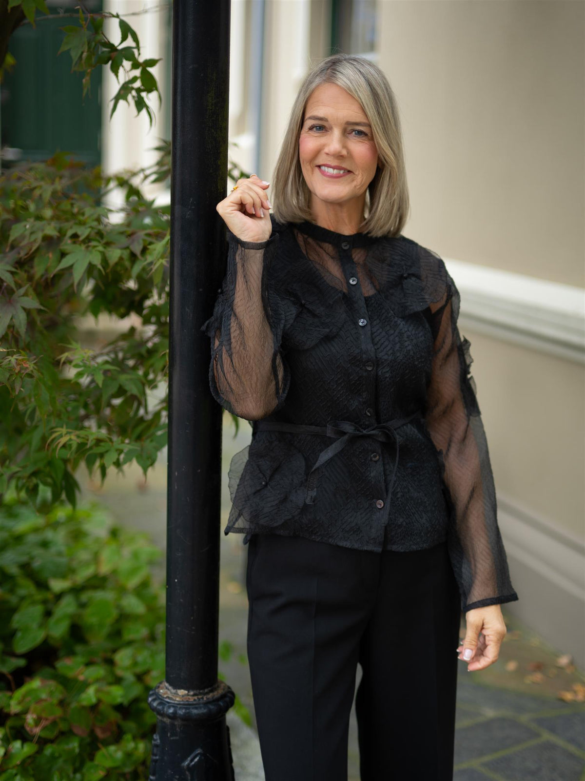 Komorebi Blouse Black