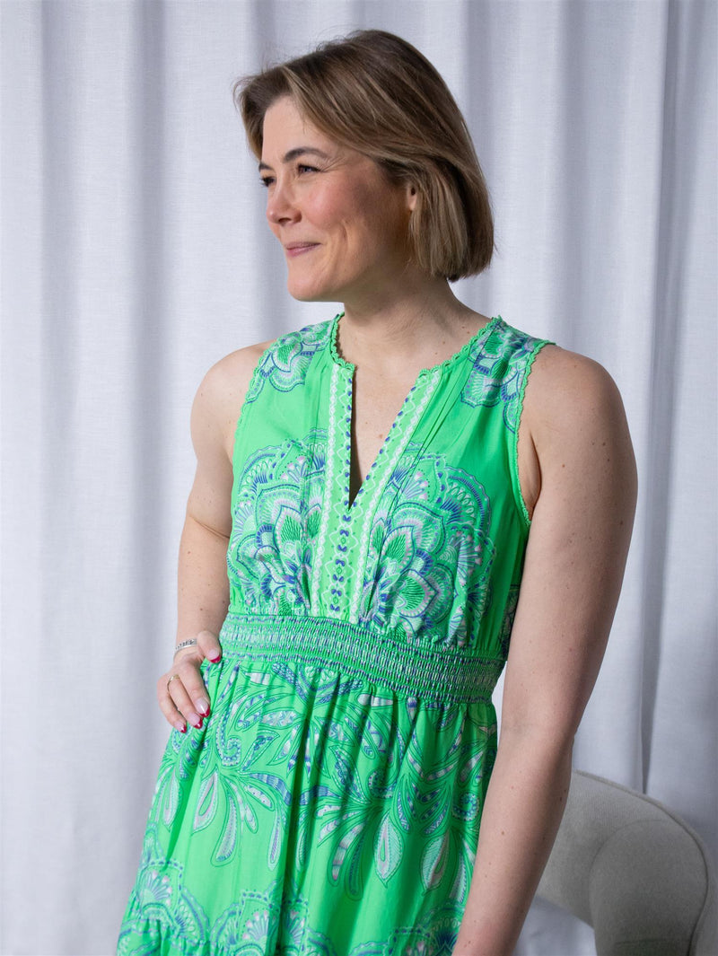 Hale Bob Liv Dress Green