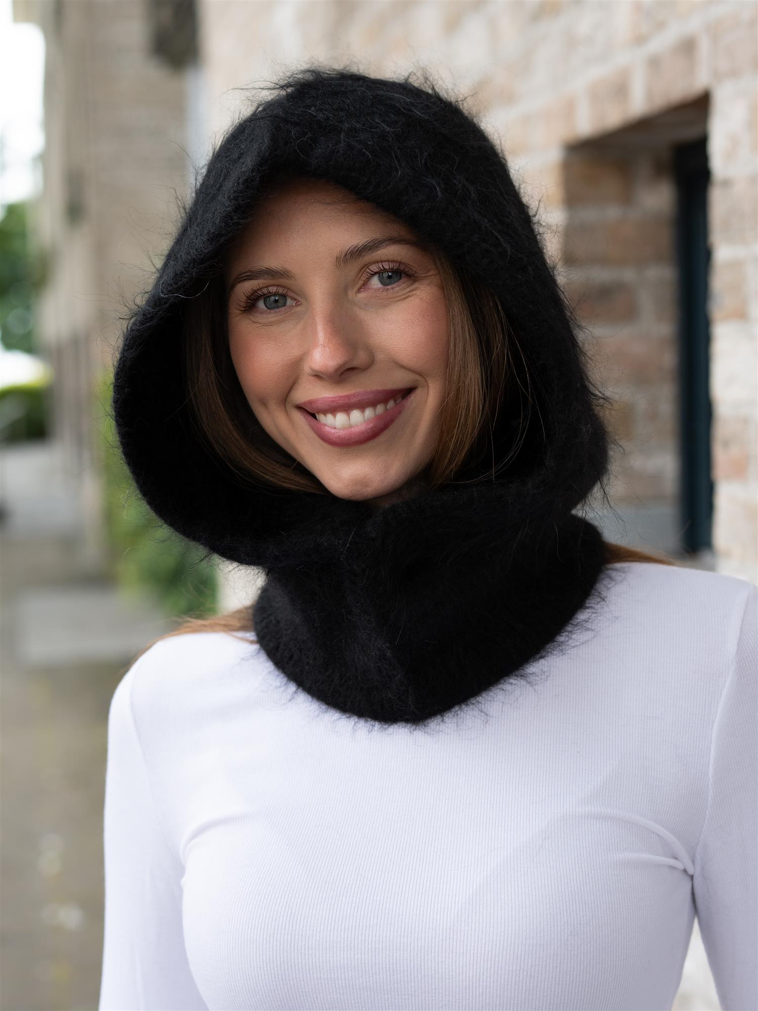 Ella&il Kajsa Chunky Balaclava Black
