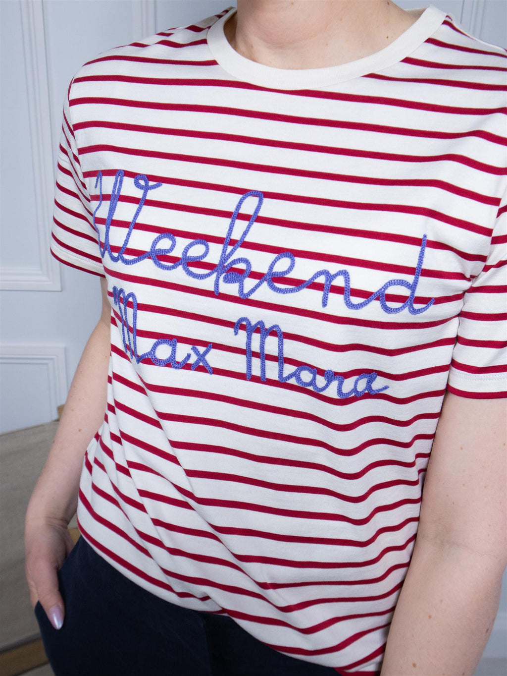 Max Mara Olga Red Logo