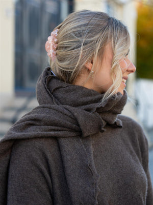 Davida Triangle Scarf Cacao