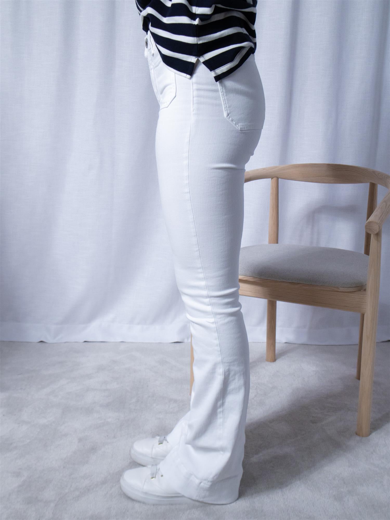 Denim Studio Jim Drill Cashmere Blanc